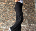 Pantalón Cargo (Color: Negro)